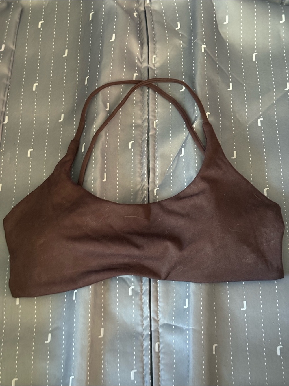 Crop shop boutique sports bra